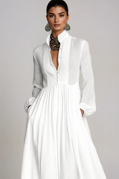 SUPERVALUECHOICE HCSEAA00012 Plunge Ruch Maxi Dress