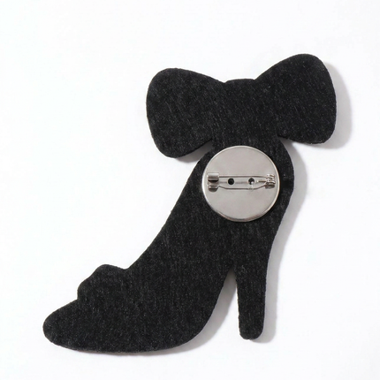 SUPERVALUECHOICE HCSESA00077 Fashion High Heel Rhinestone Keychain&Brooch