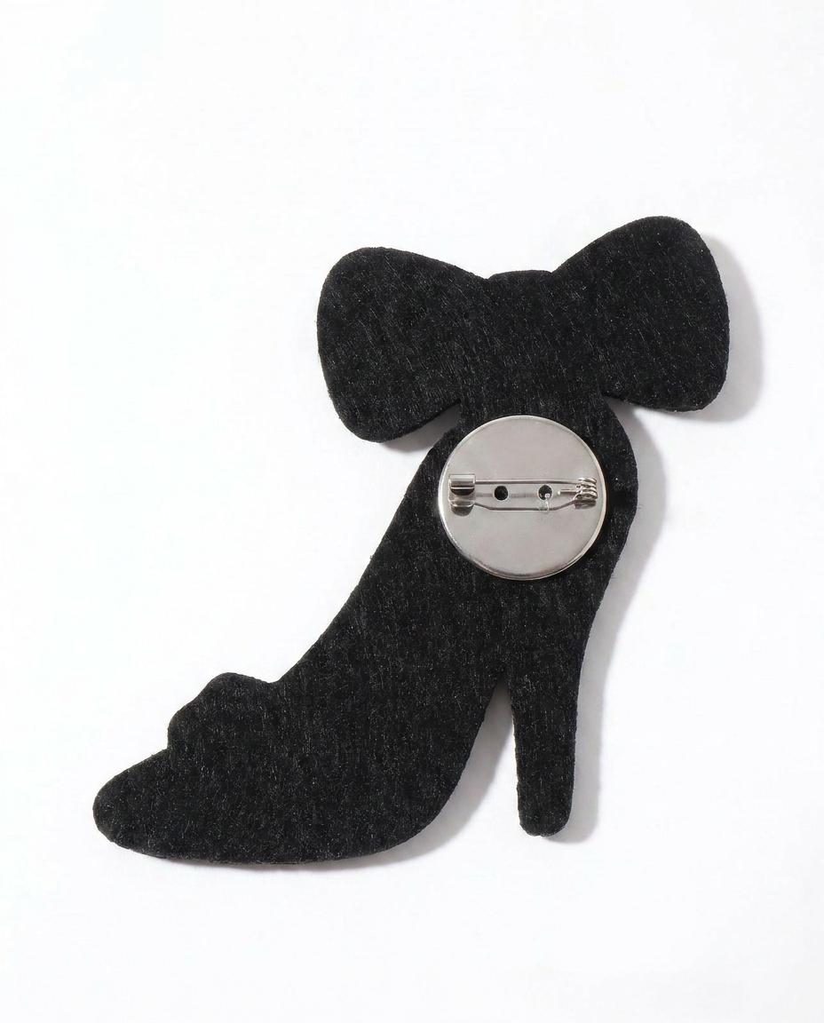 SUPERVALUECHOICE HCSESA00077 Fashion High Heel Rhinestone Keychain&Brooch