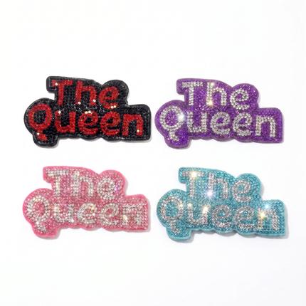 SUPERVALUECHOICE HCSESA00045 Sparkly Rhinestone The Queen Keychain&Brooch