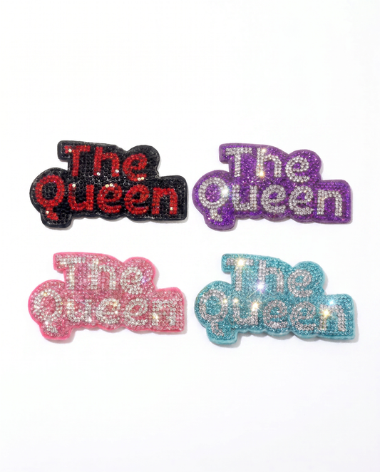 SUPERVALUECHOICE HCSESA00045 Sparkly Rhinestone The Queen Keychain&Brooch