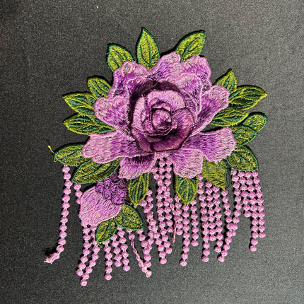 SUPERVALUECHOICE HCSEYB00070 Floral Embroidered Fabric Patches