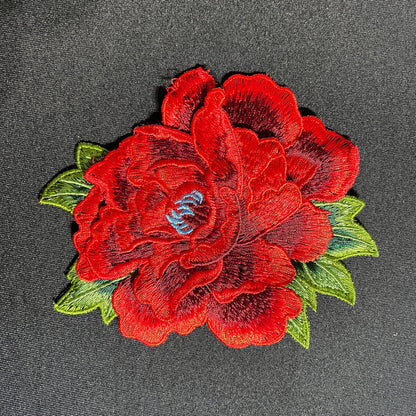 SUPERVALUECHOICE HCSEYB00065 Floral Embroidered Fabric Patches 5.11'' X 5.9''