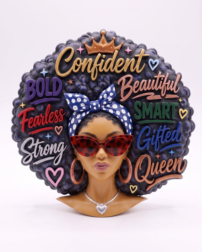 SUPERVALUECHOICE HCSEUD00002 Y-DIY Paintable 3D Resin Face Figurine | Blank Unpainted Craft for Custom Coloring & Decor