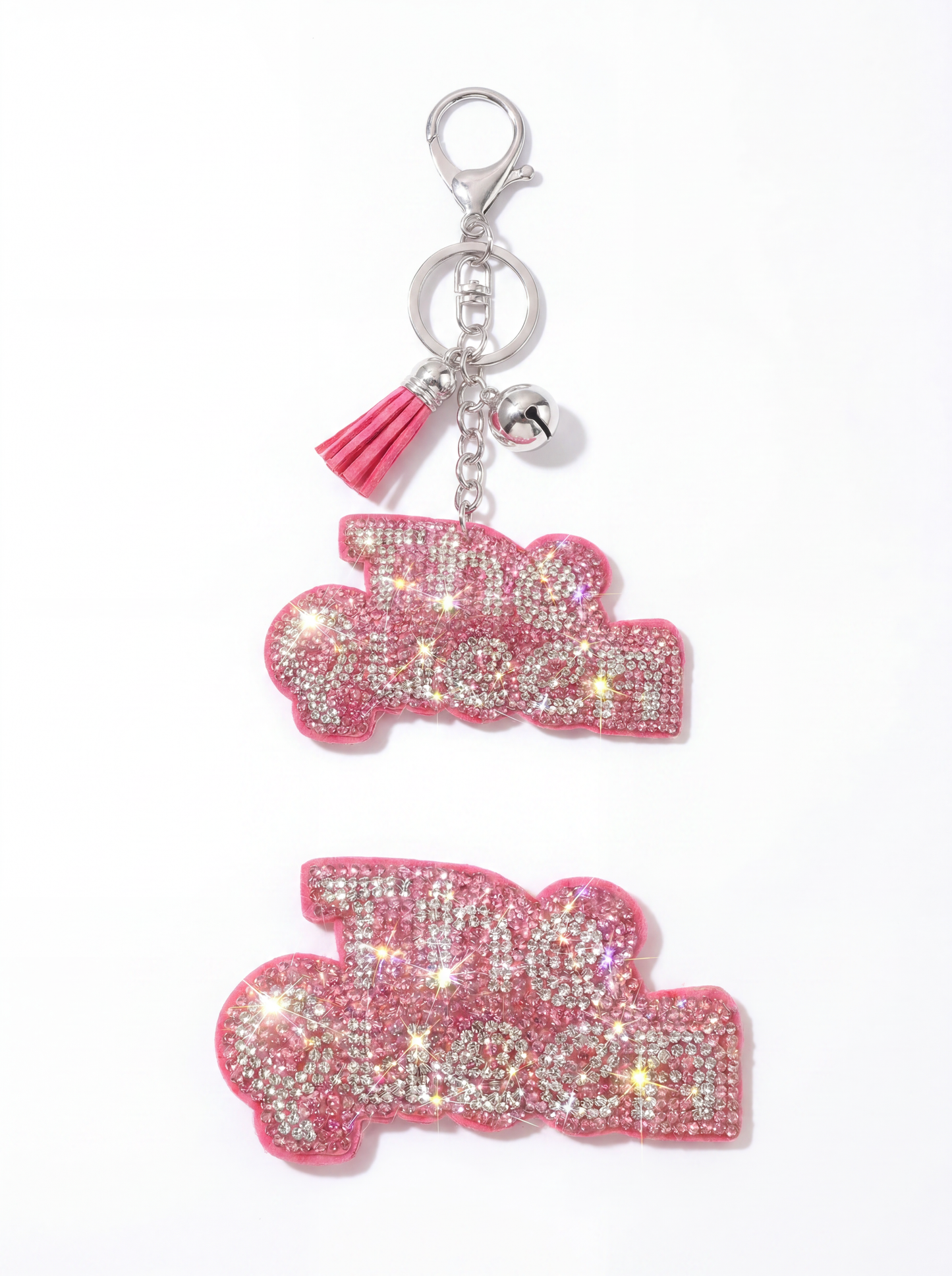 SUPERVALUECHOICE HCSESA00045 Sparkly Rhinestone The Queen Keychain&Brooch