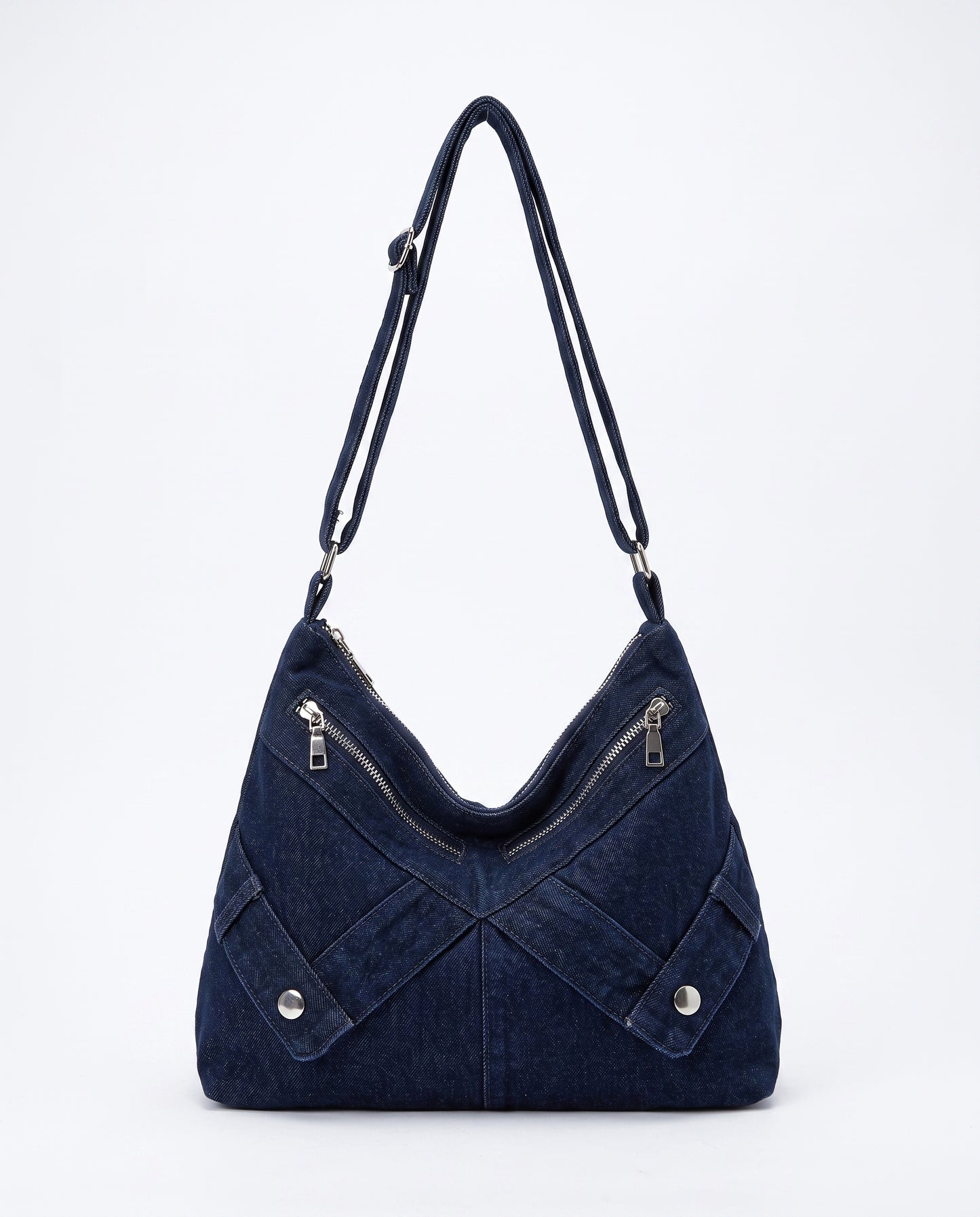 SuperValueChoice HCSEFA00005 DIY Denim Crossbody Bag
