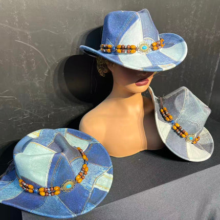 SUPERVALUECHOICE HCSEK00025 Vintage Western Adjustable Cowboy Hats Unisex