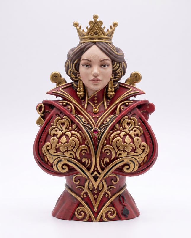 SUPERVALUECHOICE HCSEUA00157 Z-DIY Paintable 3D Resin Face Figurine | Blank Unpainted Craft for Custom Coloring & Decor