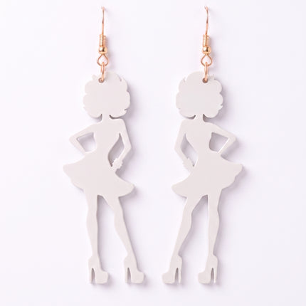 SUPERVALUECHOICE HCSEUB00003 DIY Paint Your Own Resin Earring Kit, 1 Pair with Gold Hooks