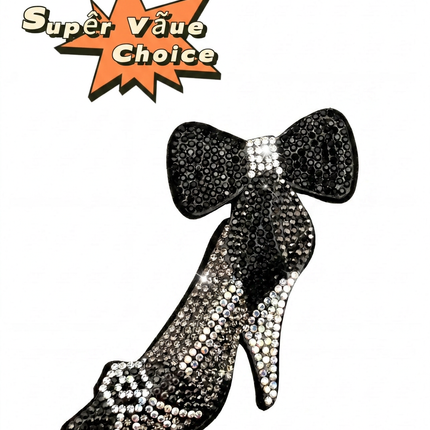 SUPERVALUECHOICE HCSESA00077 Fashion High Heel Rhinestone Keychain&Brooch