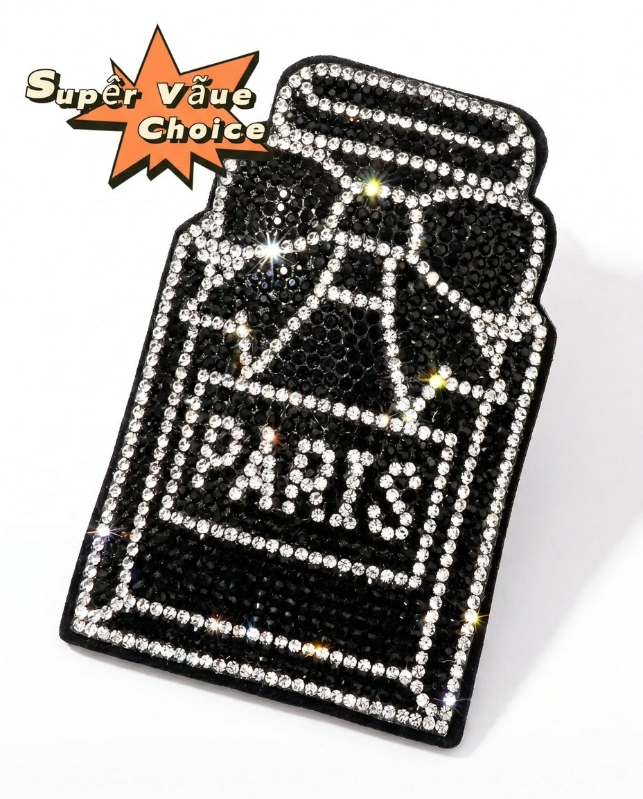 SUPERVALUECHOICE HCSESA00089 Fashion Perfume Bottle Keychain & Brooch