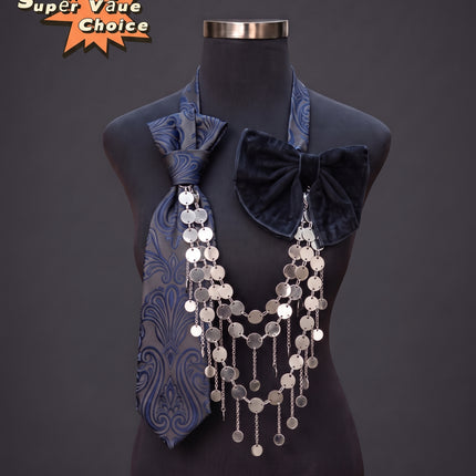 SUPERVALUECHOICE  CHRISTMAS HCSESD00001 DIY Gold Disc Tassel Chain Trim