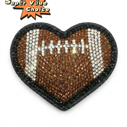 SUPERVALUECHOICE HCSESA00050 Multi-Style Crystal Heart Keychain&Brooch