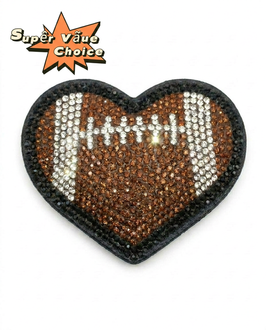 SUPERVALUECHOICE HCSESA00050 Multi-Style Crystal Heart Keychain&Brooch