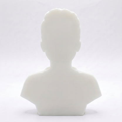 SUPERVALUECHOICE HCSEUA00054  Z- Paint Your Own Stethoscope Doctor Figure Resin Blank Customizable Sculpture Blanks for DIY Brooch Making 2" × 2.7" × 0.5"