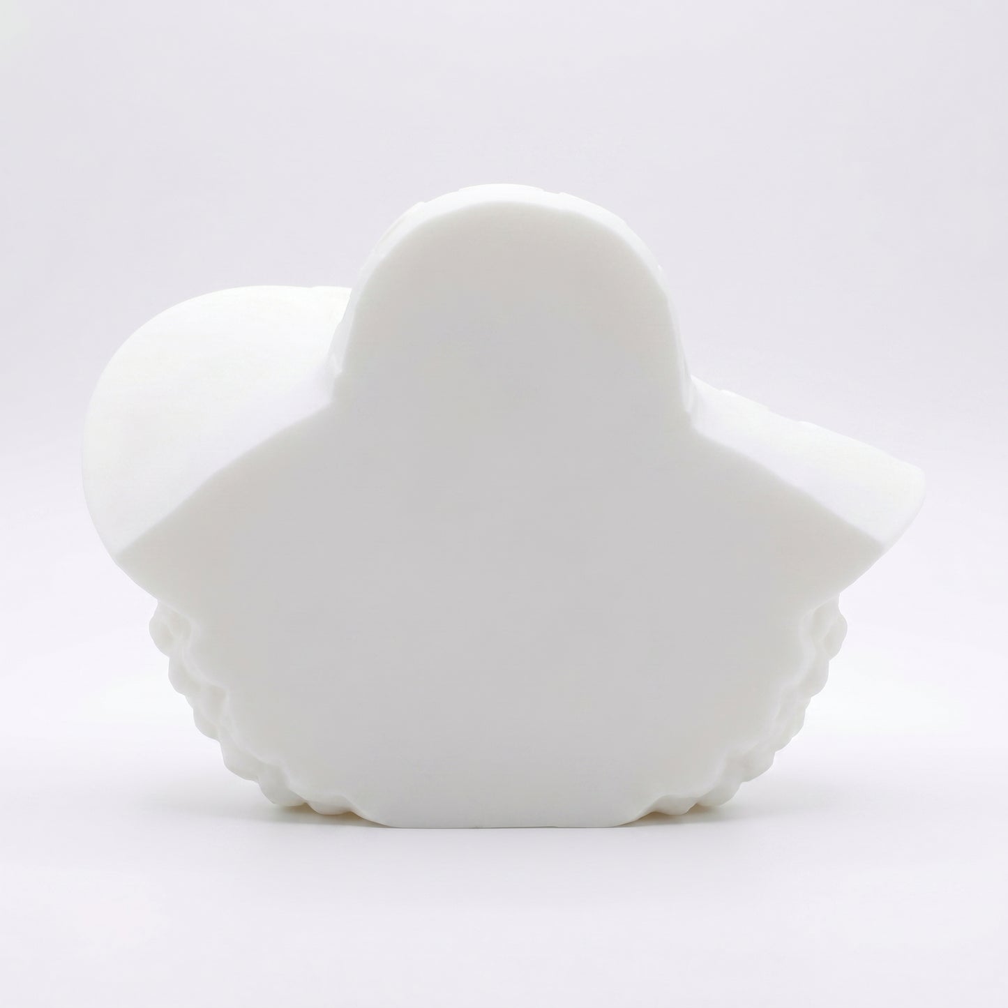 SUPERVALUECHOICE HCSEUA00071  Z-Unpainted Closed Eyes Camo Hat Curly Hair African Lady Bust Resin Mold Base for Handmade DIY Jewelry Craft Supplies 2.3" × 2.7" × 0.6"