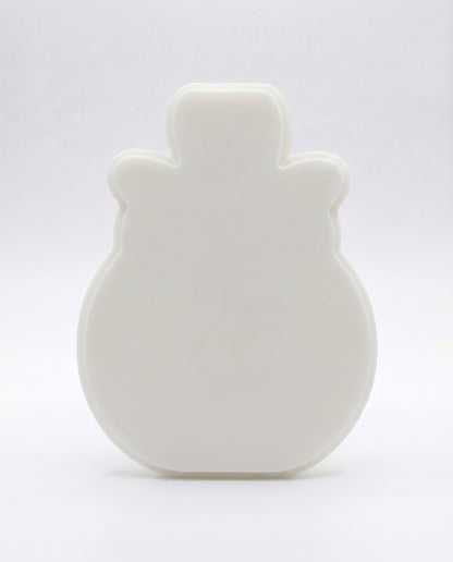 SUPERVALUECHOICE HCSEUA00029 Z-Blank Paintable Paris Perfume Bottle Resin Blank, DIY Color Craft Blanks for Brooch & Keychain Making 2" × 2.7" × 0.4"