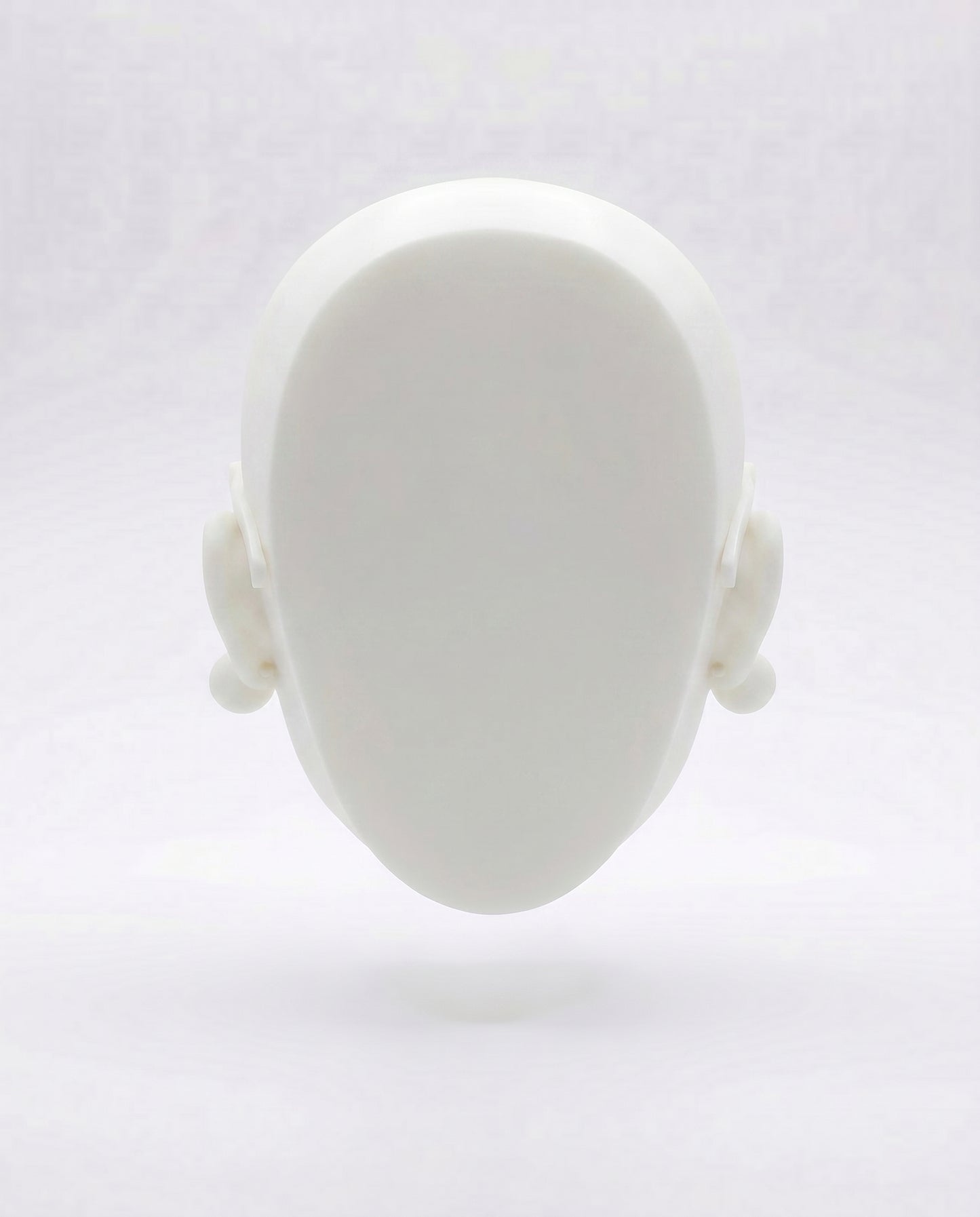 SUPERVALUECHOICE HCSEUA00045  Z-Custom Color DIY Round Glasses Lady Head Resin Blank Dual Use Charm for Keyring Brooch Supplies 2" × 2.5" × 0.6"